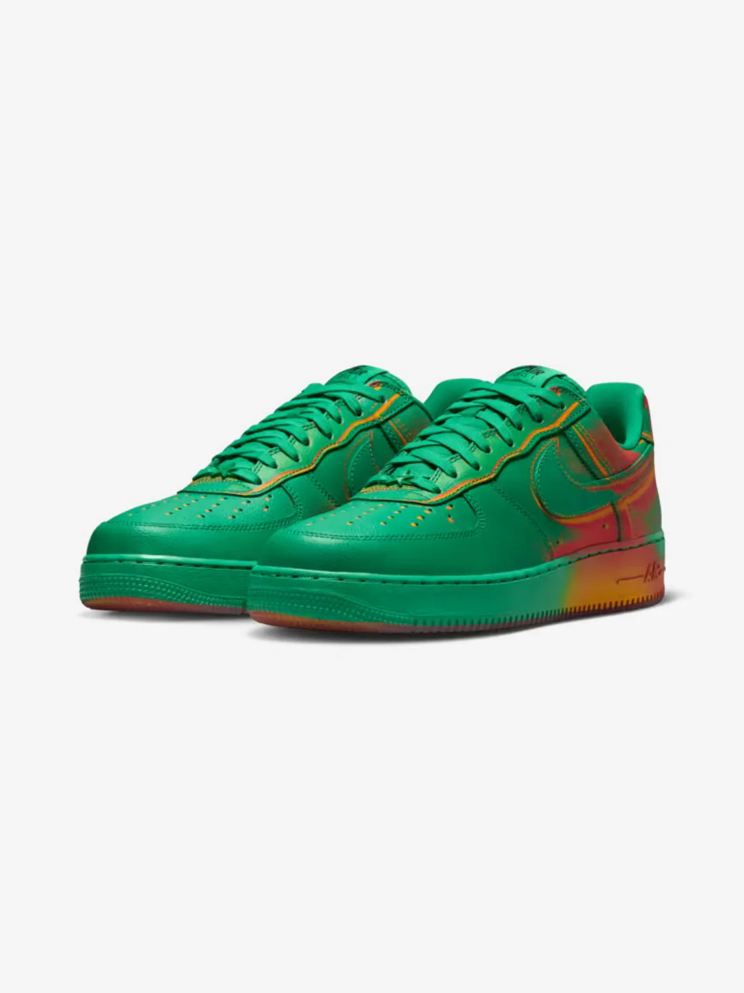 Nike Air Force 1 Low '07 Stadium Green Crimson - Image 2