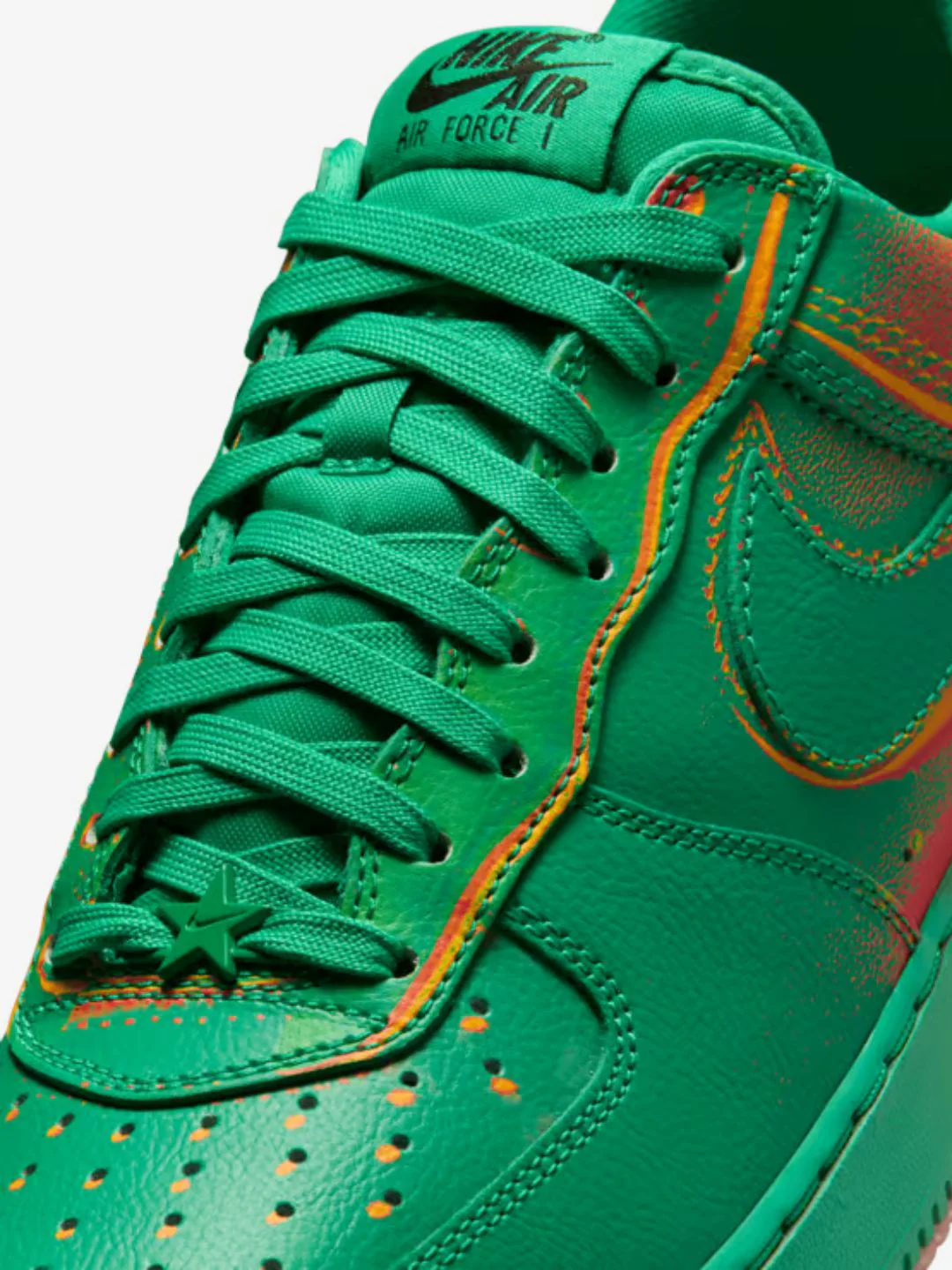 Nike Air Force 1 Low '07 Stadium Green Crimson - Image 3