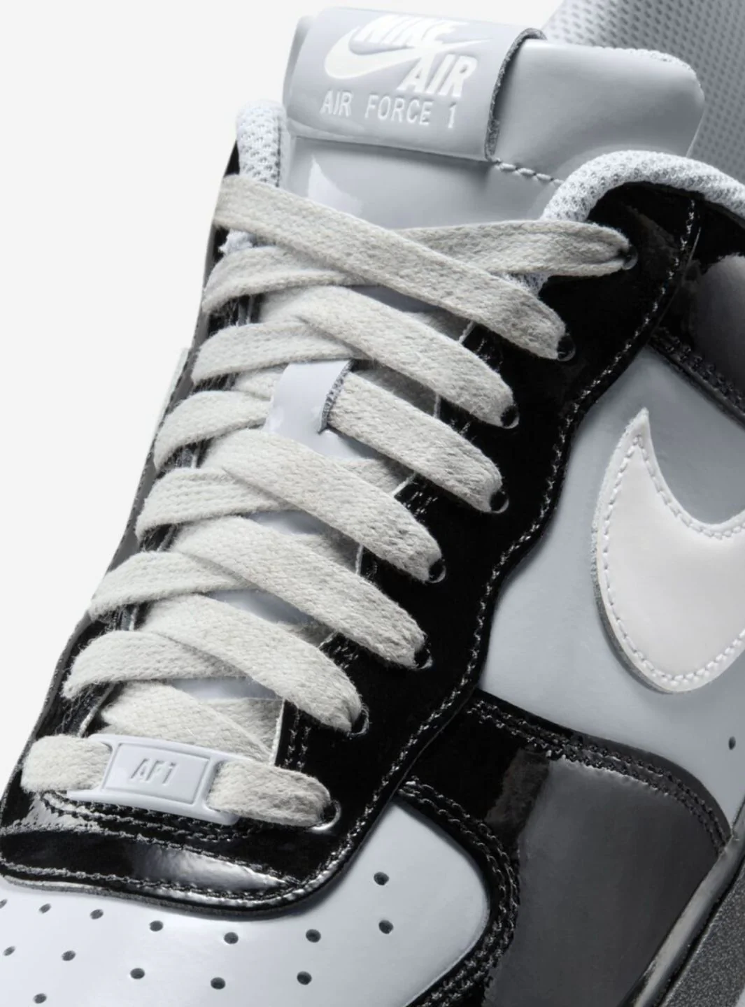 Nike Air Force 1 Low Central Cee Black White Smoke Grey - Image 3