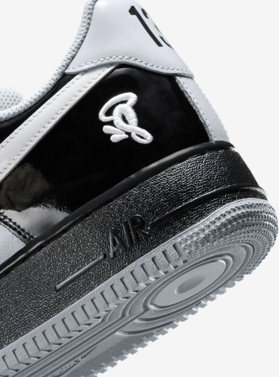 Nike Air Force 1 Low Central Cee Black White Smoke Grey - Image 5
