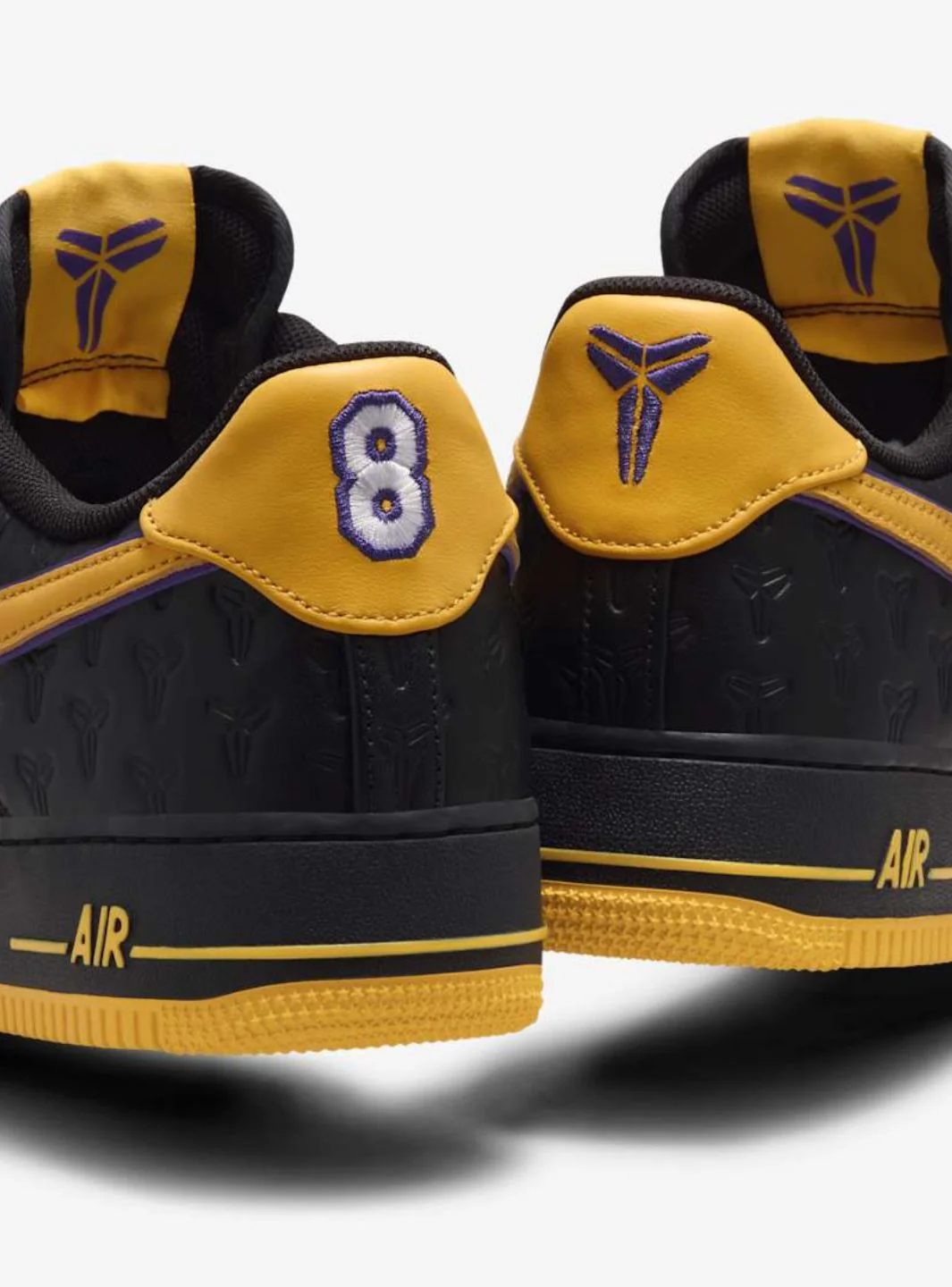 Nike Air Force 1 Low Kobe Bryant Lakers Away (Numbered Edition of 8000) - Image 7