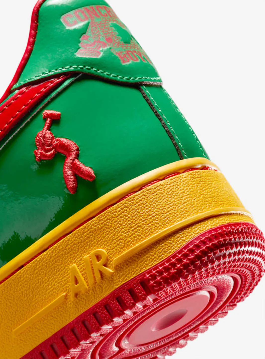 Nike Air Force 1 Low Lil Yachty Concrete Boys Lucky Green - Image 5