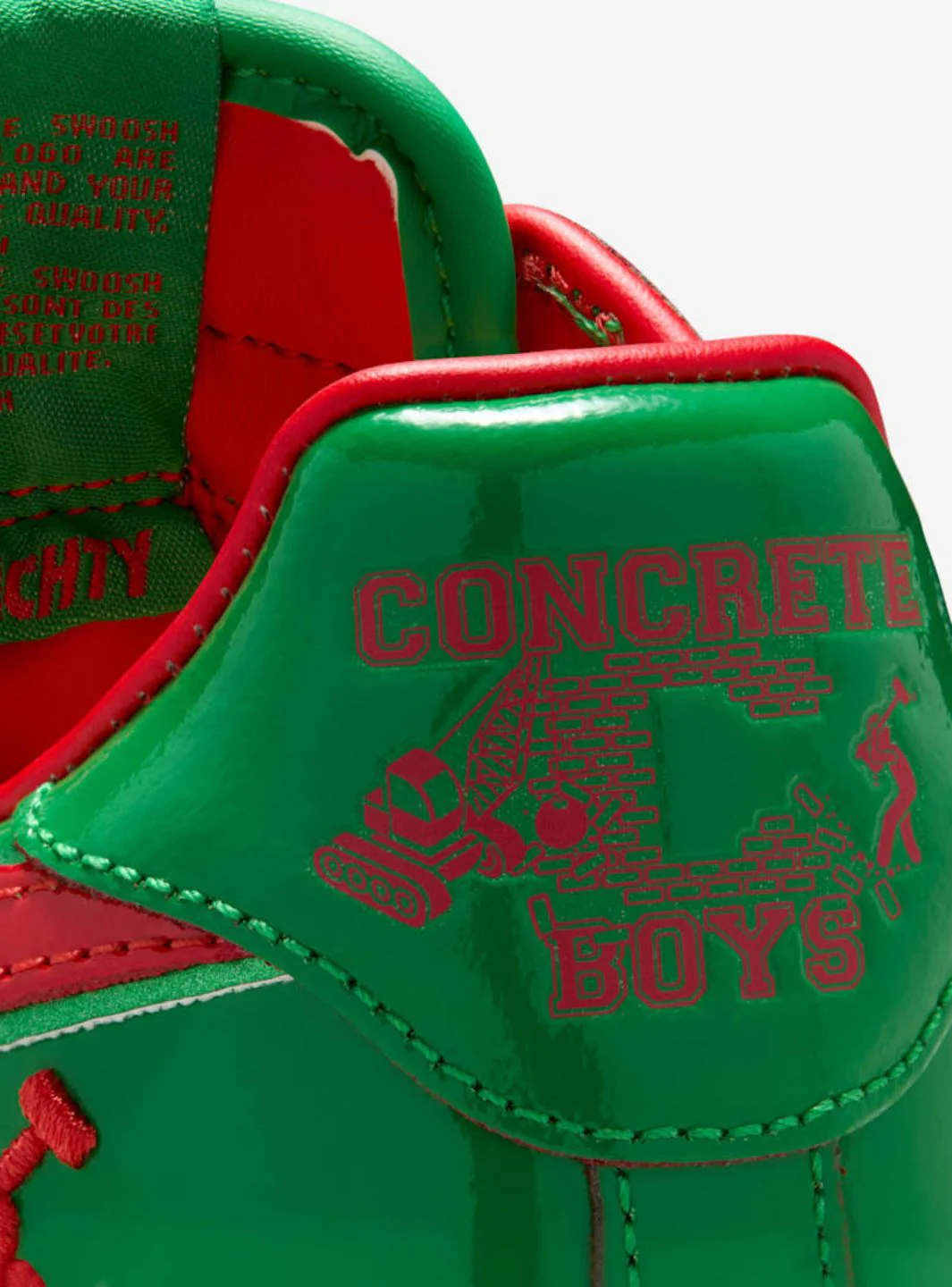 Nike Air Force 1 Low Lil Yachty Concrete Boys Lucky Green - Image 7