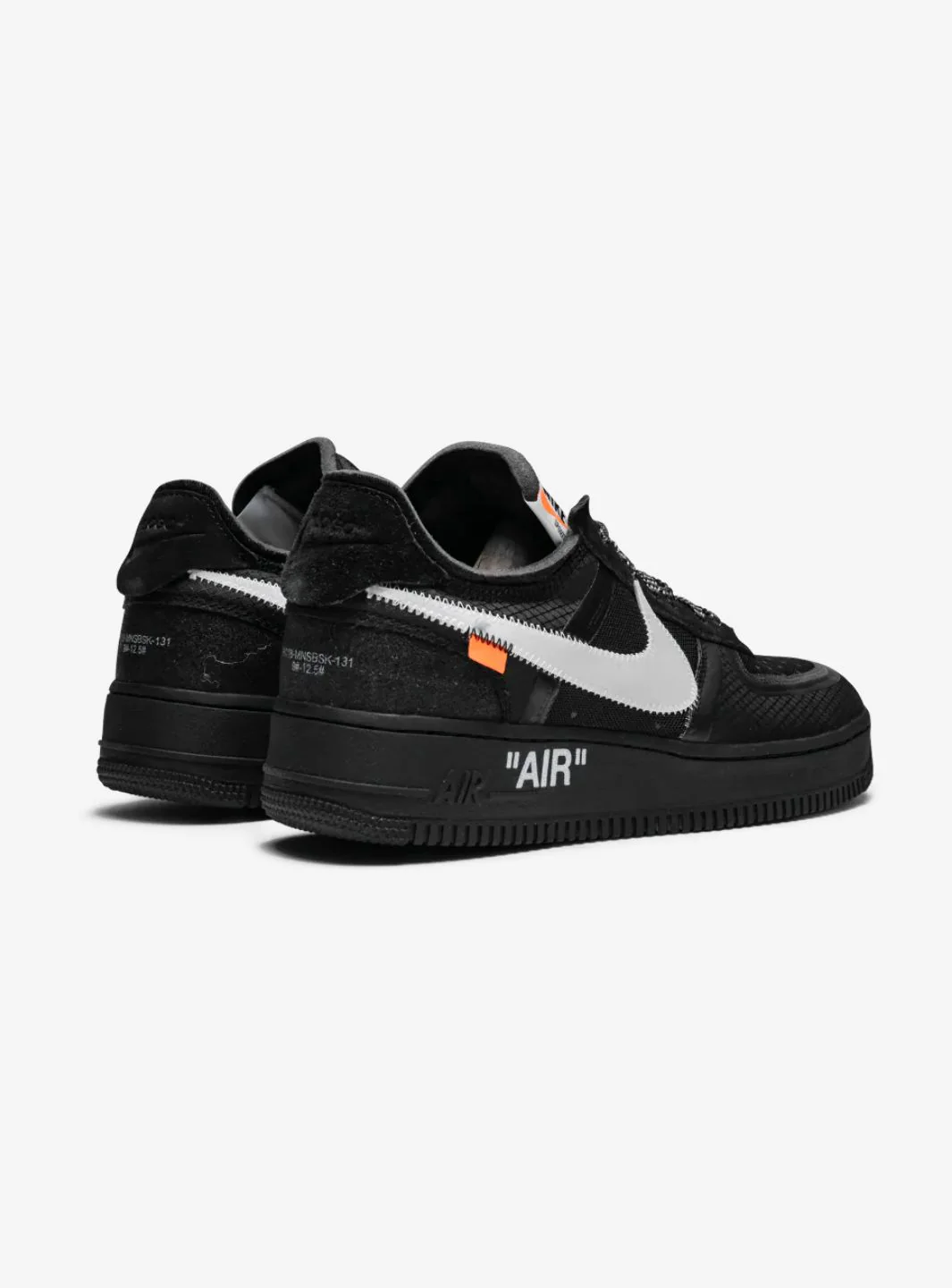 Nike Air Force 1 Low Off-White Black White - Image 3