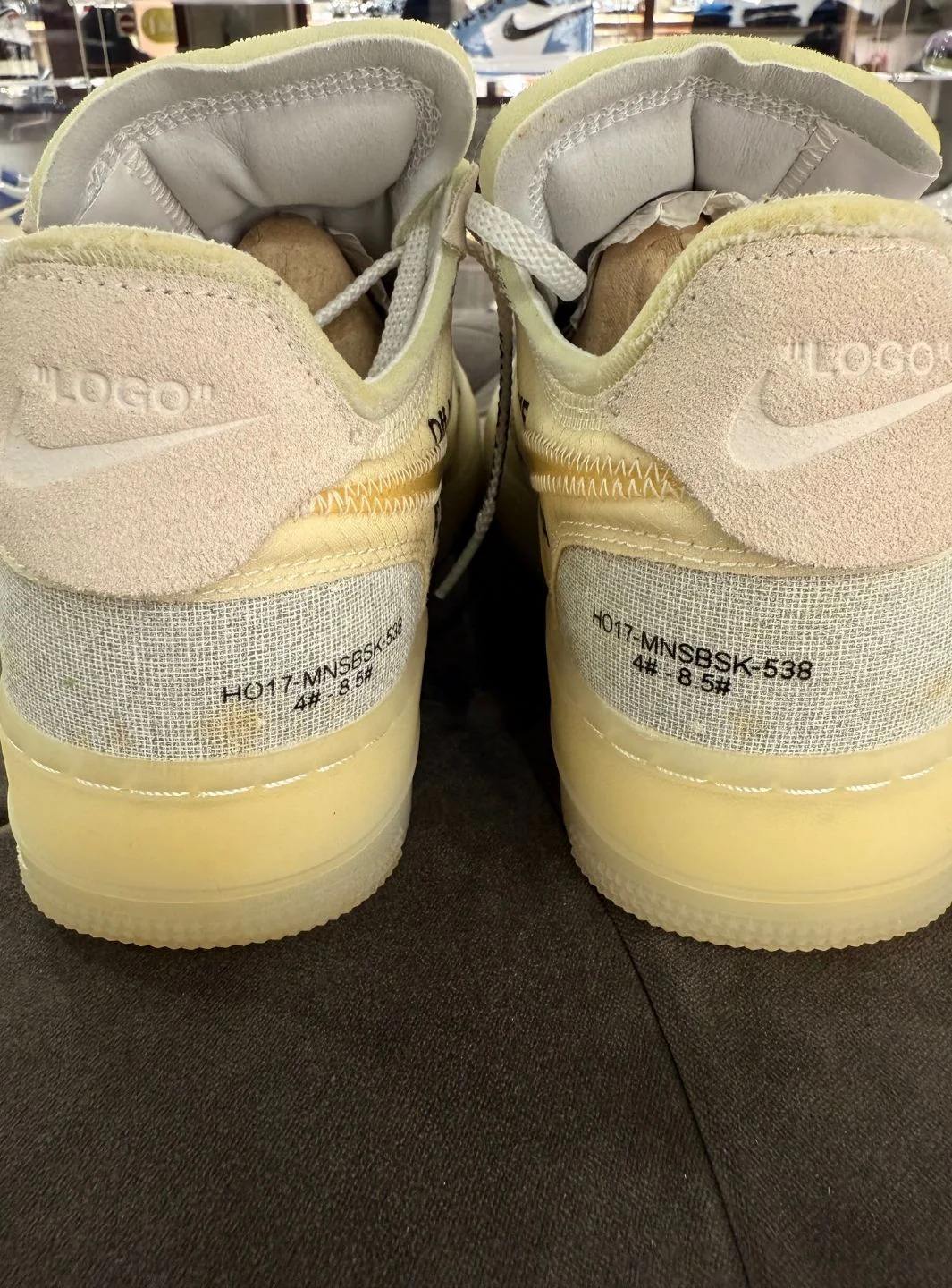 Nike Air Force 1 Low Off-White - Usato 10/10 - Image 10
