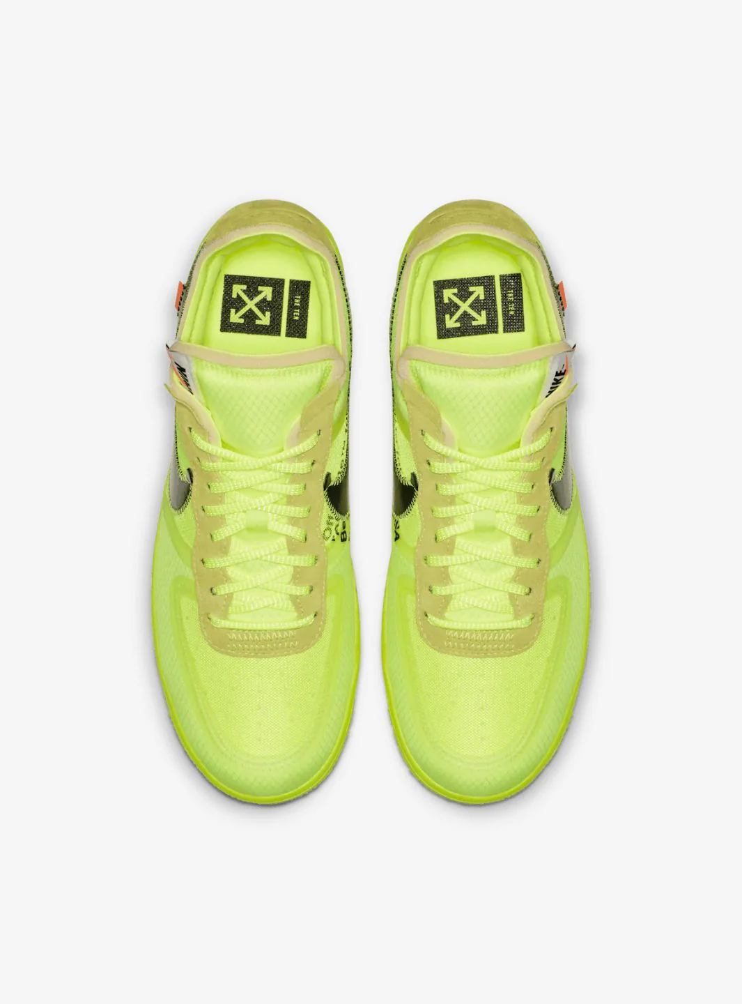 Nike Air Force 1 Low Off-White Volt - Image 5