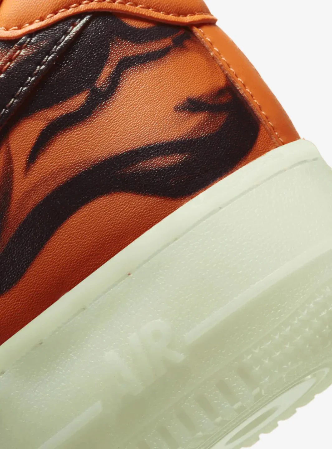 Nike Air Force 1 Low Orange Skeleton Halloween (2020) - Image 6