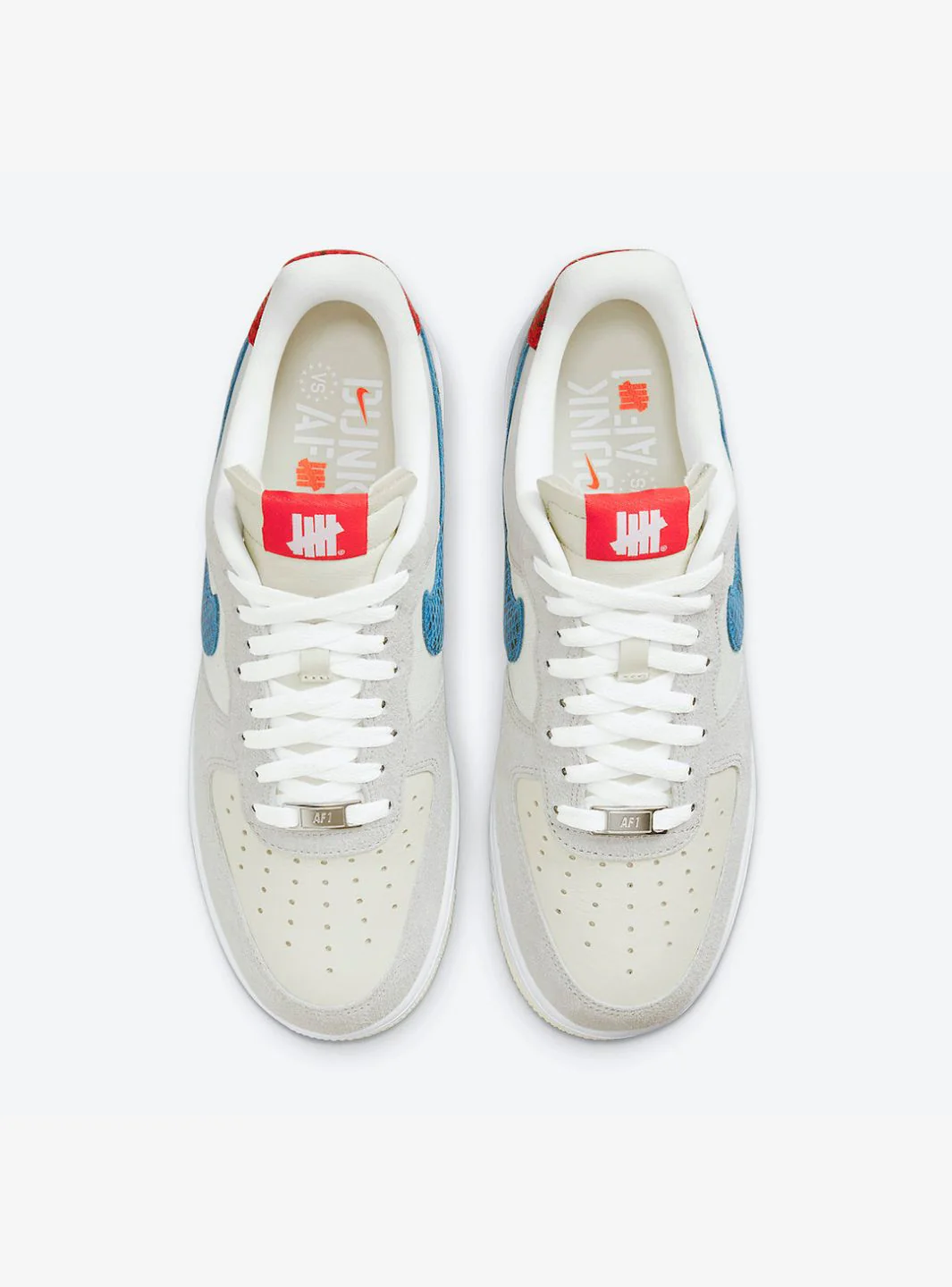 Nike Air Force 1 Low SP Undefeated 5 On It Dunk vs. AF1 - Image 4