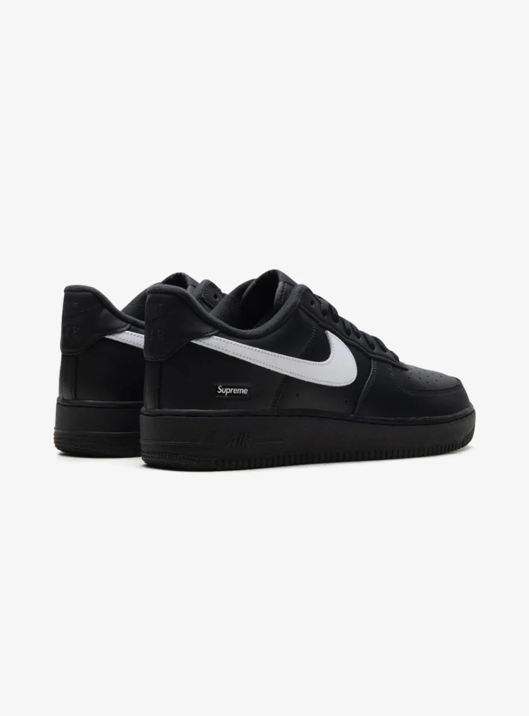 Nike Air Force 1 Low Supreme Black White - Image 3