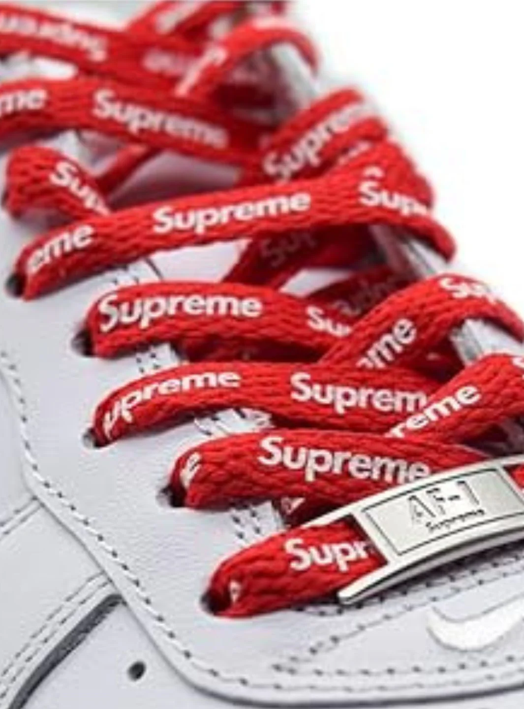Nike Air Force 1 Low Supreme White - Image 6