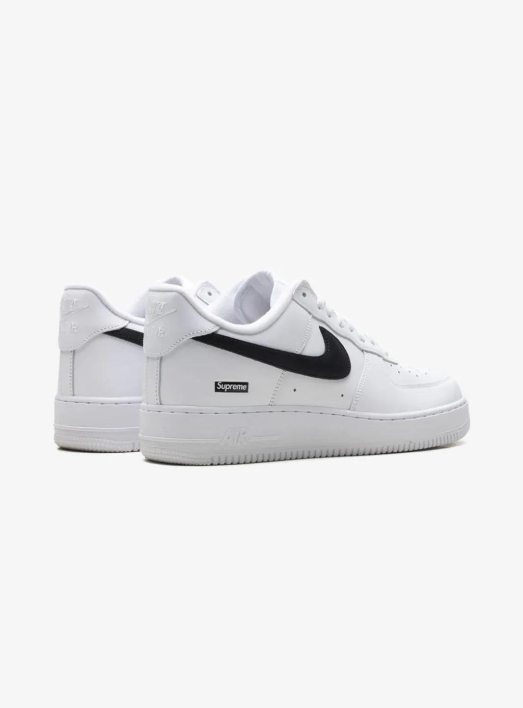 Nike Air Force 1 Low Supreme White Black - Image 3