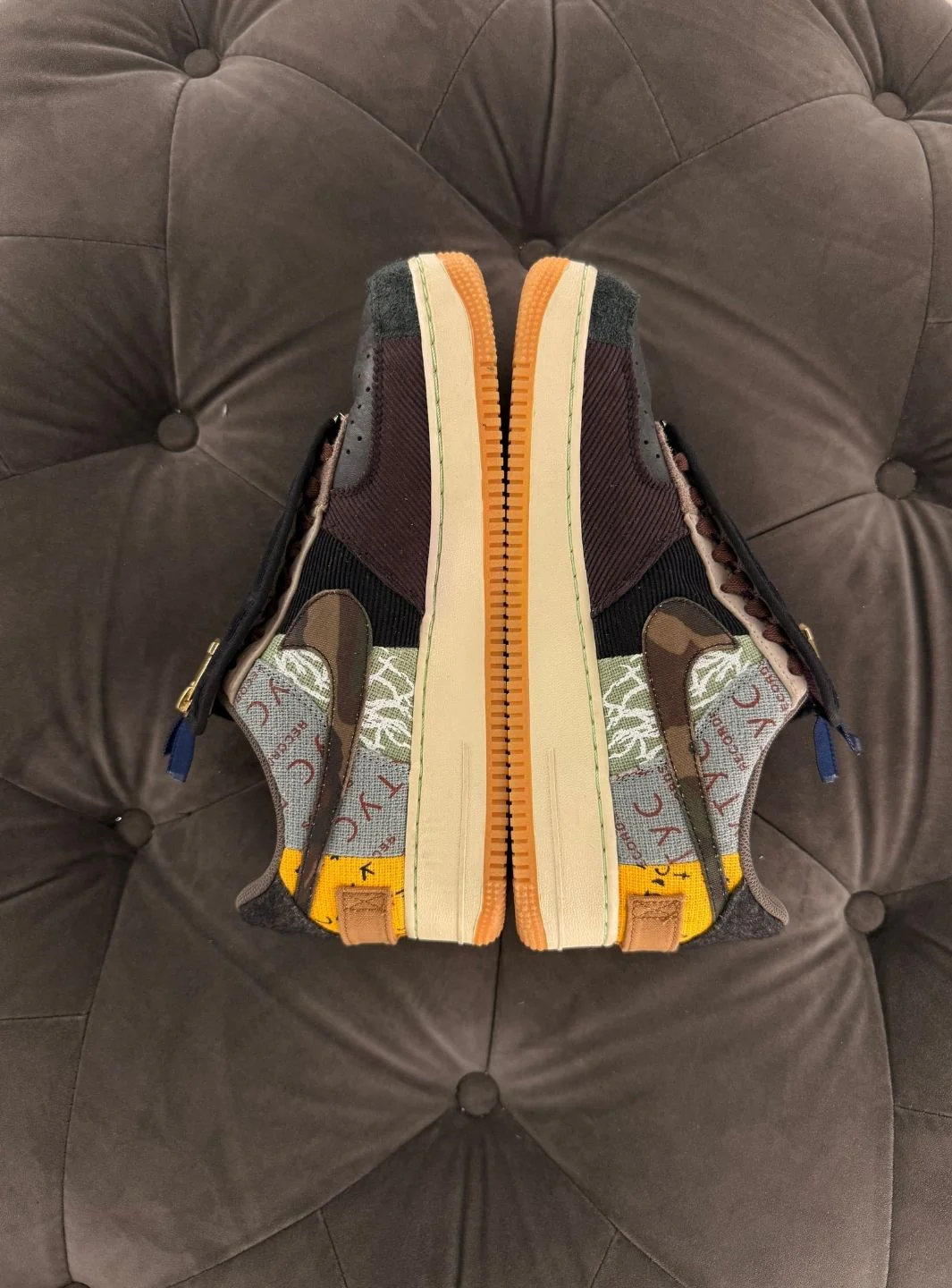 Nike Air Force 1 Low Travis Scott Cactus Jack - Usato 9/10 - Image 5