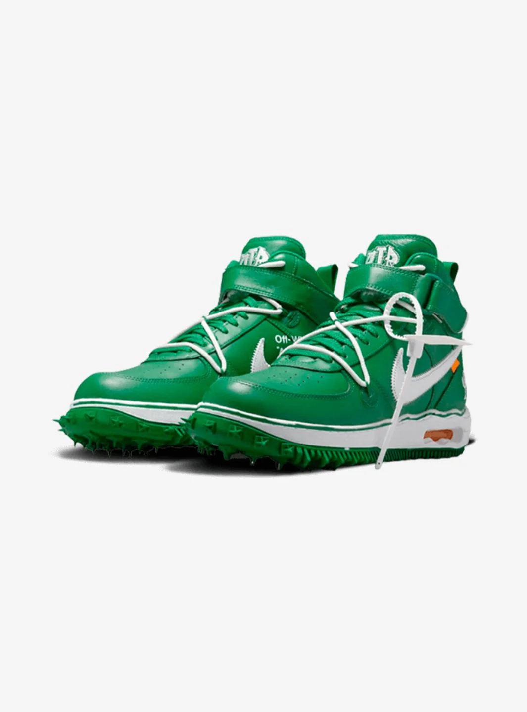 Nike Air Force 1 Mid Off-White Pine Green - Image 2