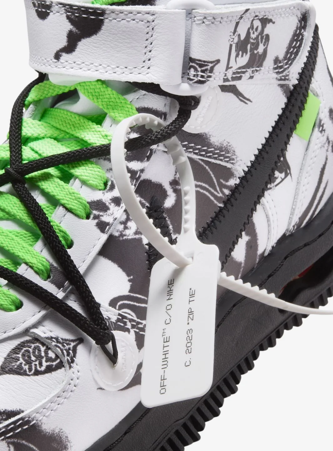 Nike Air Force 1 Mid SP Off-White Grim Reaper - Image 3