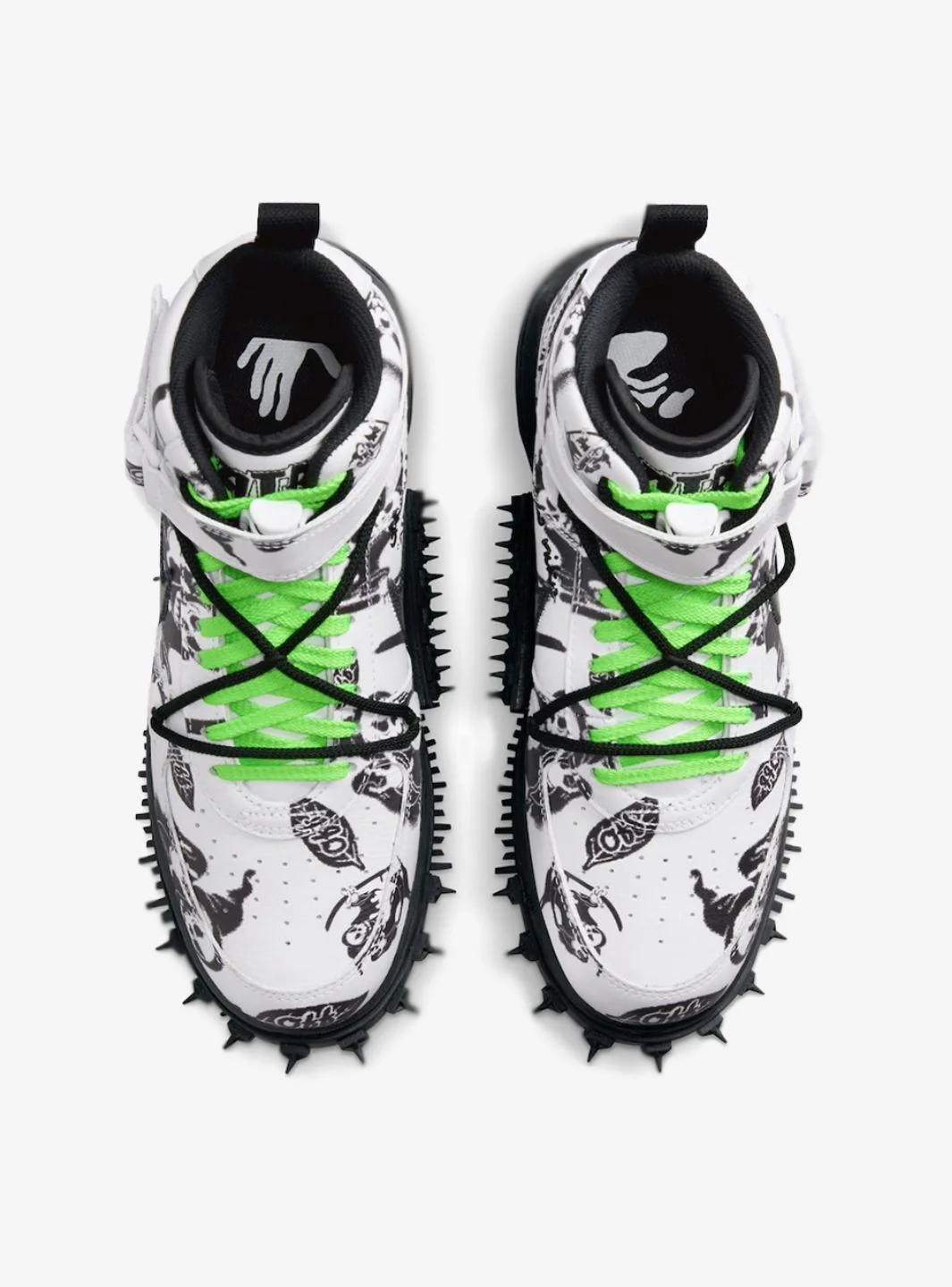 Nike Air Force 1 Mid SP Off-White Grim Reaper - Image 4