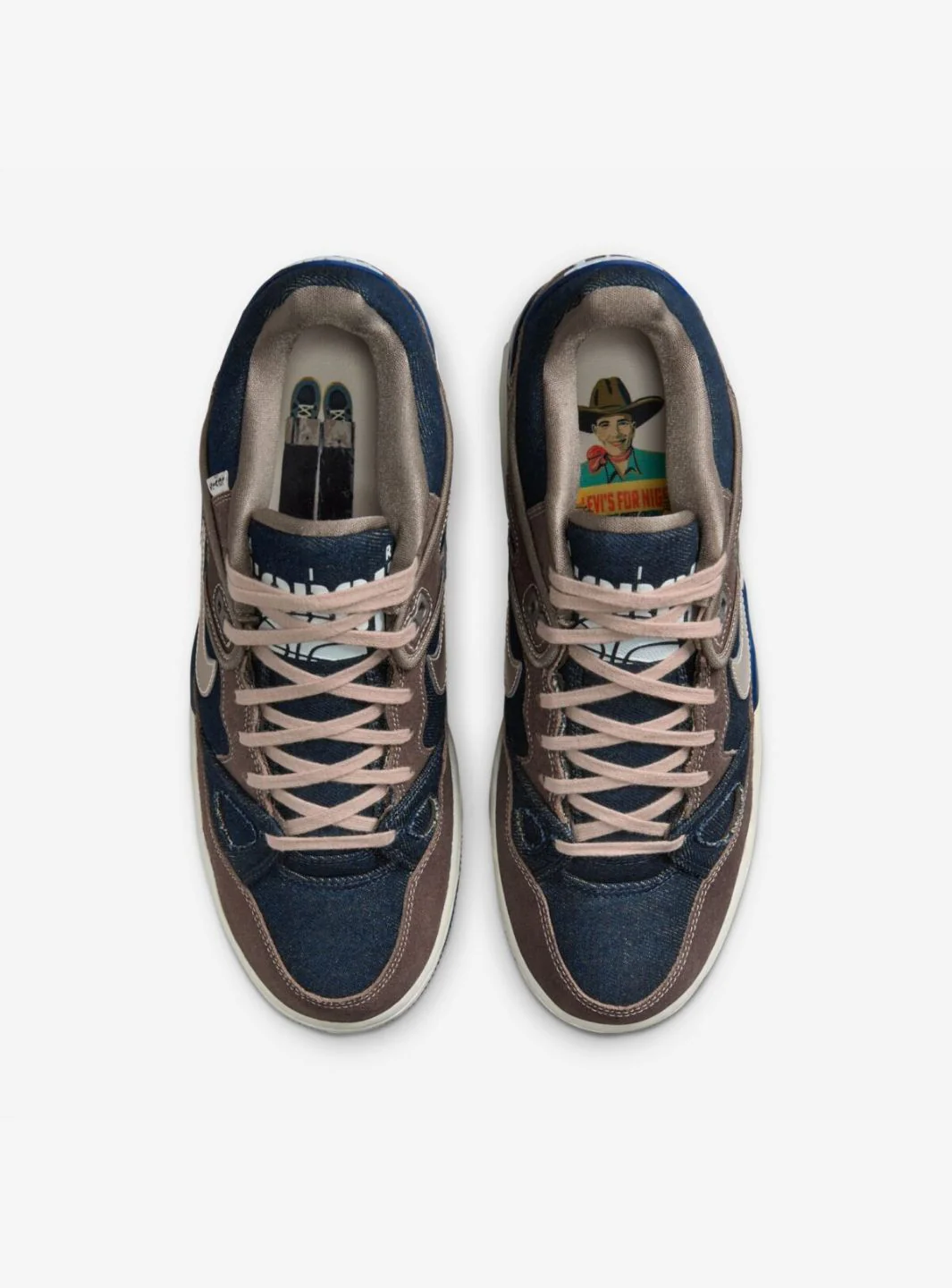 Nike Air Force 3 Low SP Nigo x Levi’s Enigma Stone - Image 4