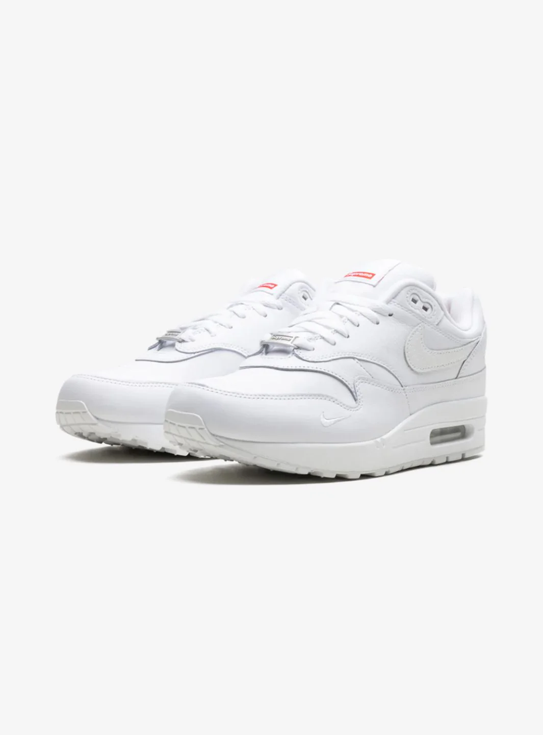 Nike Air Max 1 '87 SP Supreme Triple White - Image 2