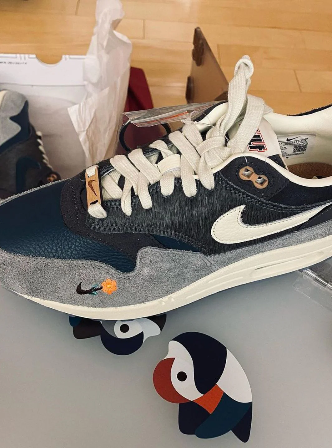 Nike Air Max 1 Kasina Won-Ang Grey - Image 6