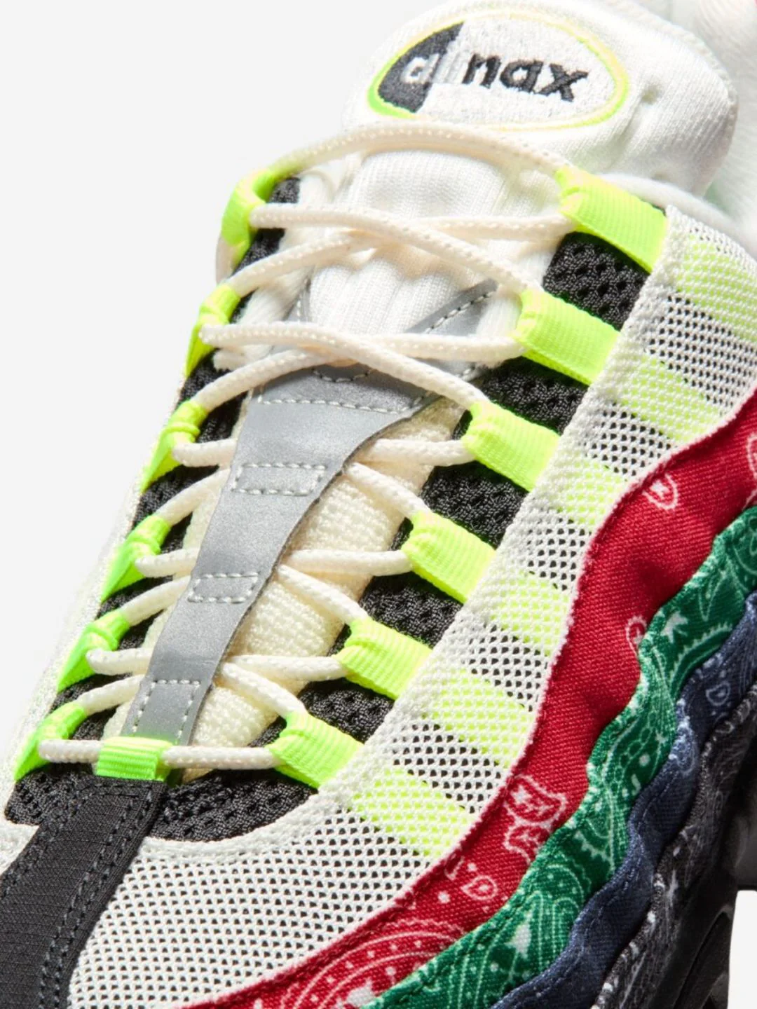 Nike Air Max 95 OG Big Bubble Neon Paisley Bandana - Image 3