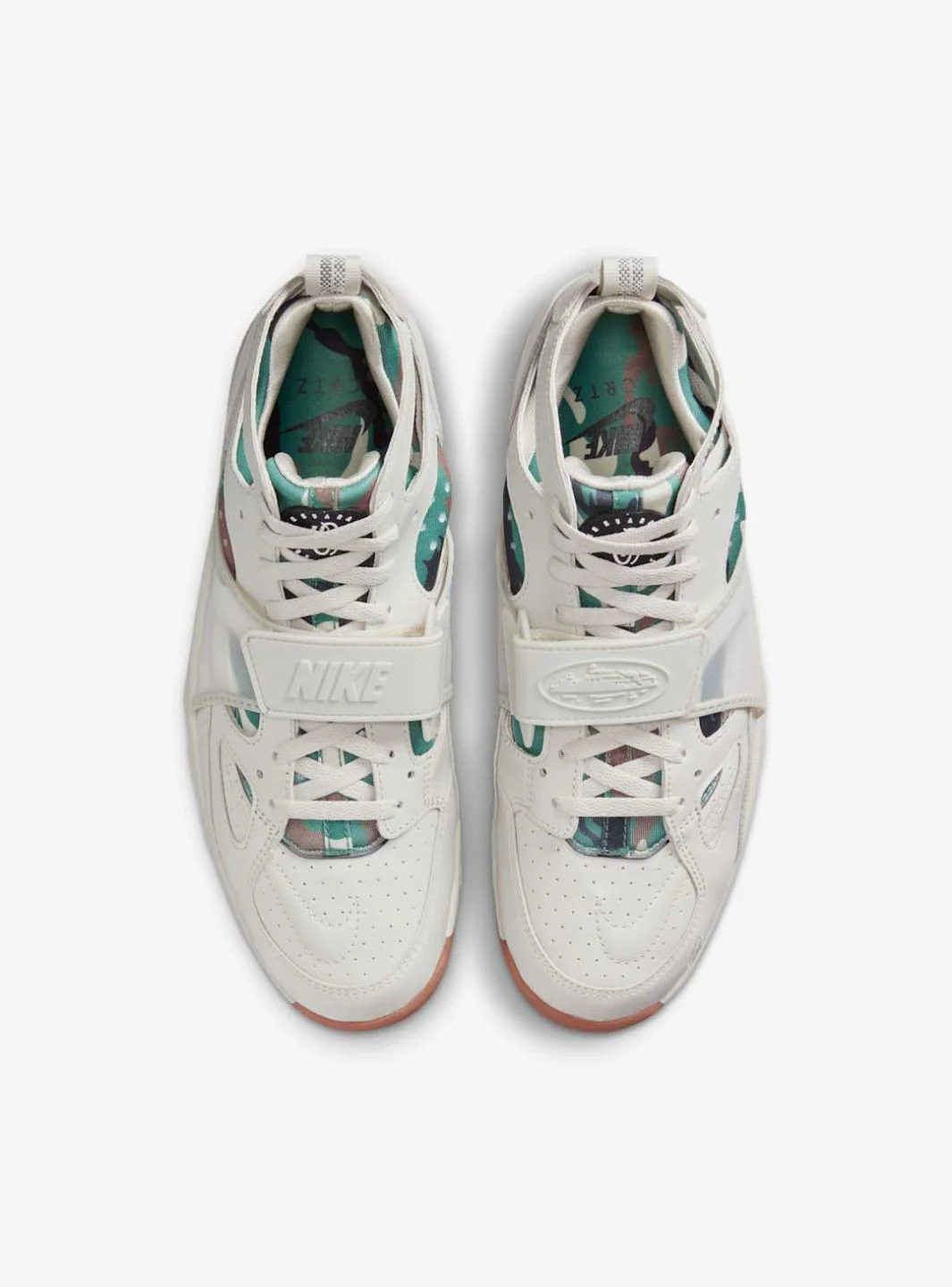 Nike Air Trainer Huarache Corteiz Light Bone - Image 4