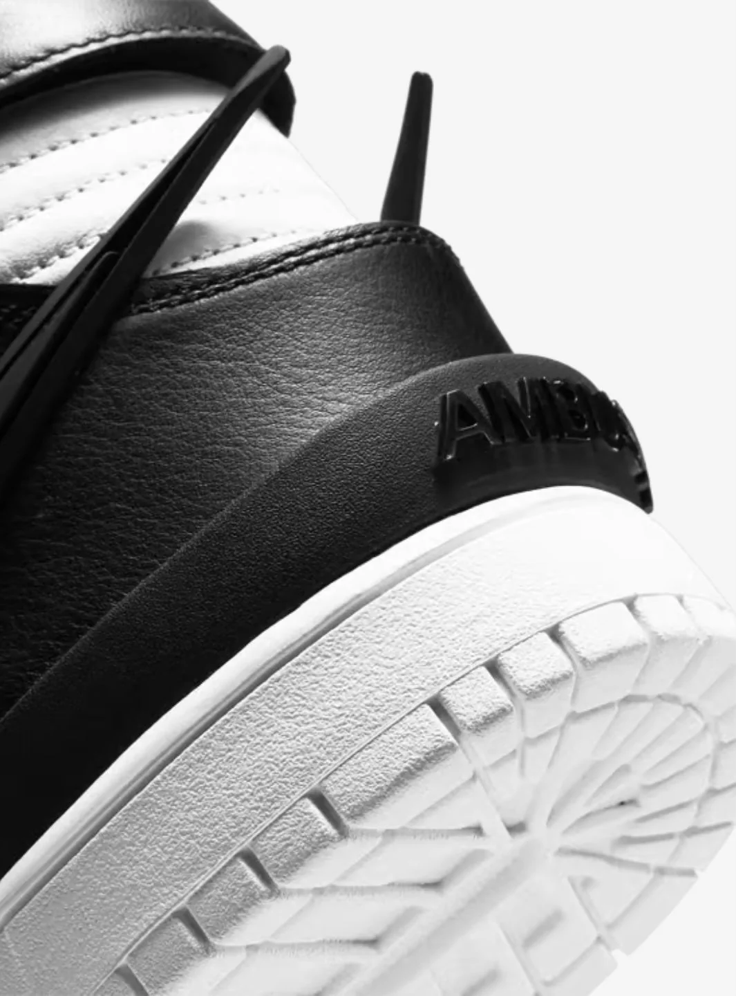 Nike Dunk High AMBUSH Black White - Image 5