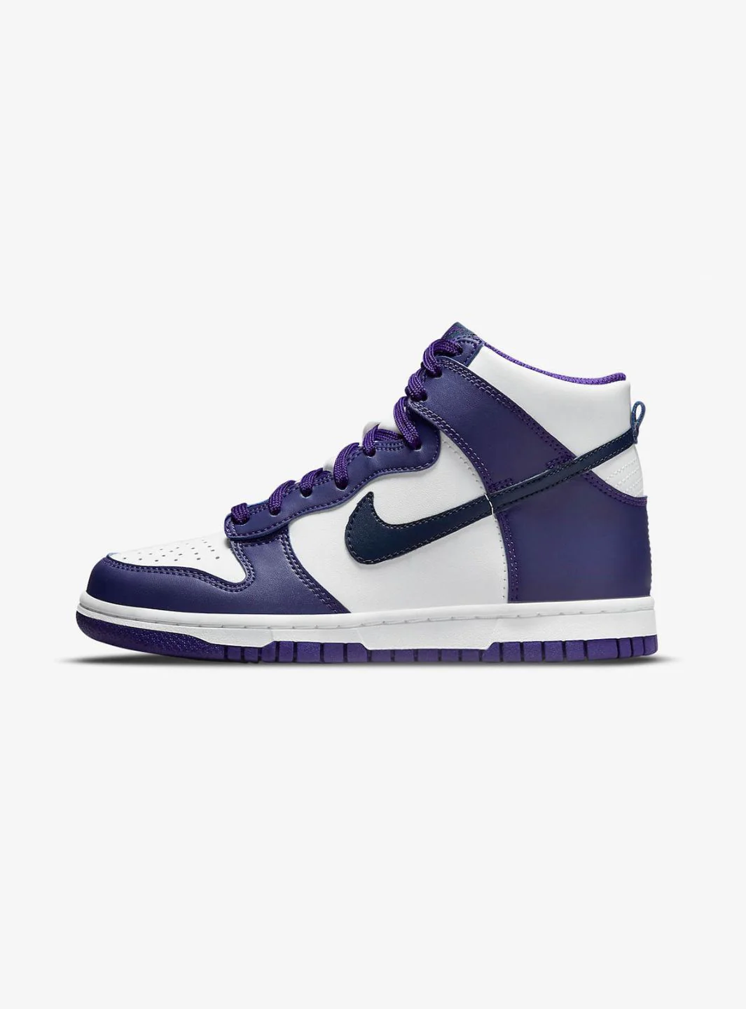 Nike Dunk High Electro Purple Midnight Navy