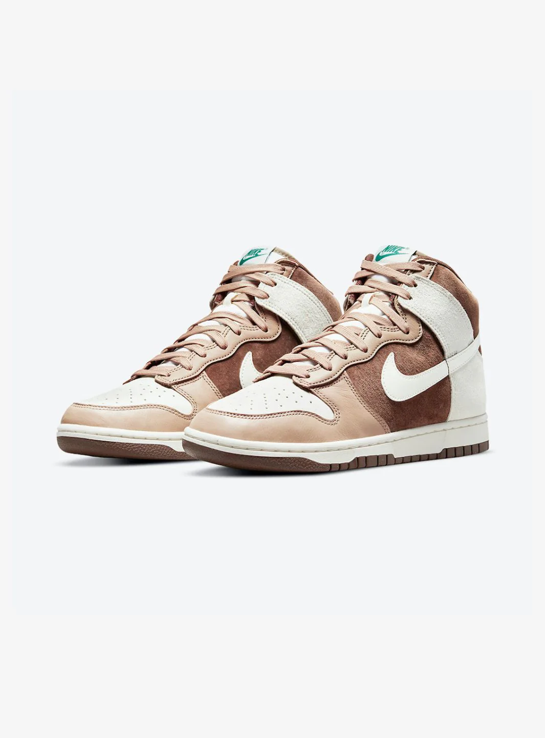 Nike Dunk High Light Chocolate - Image 2