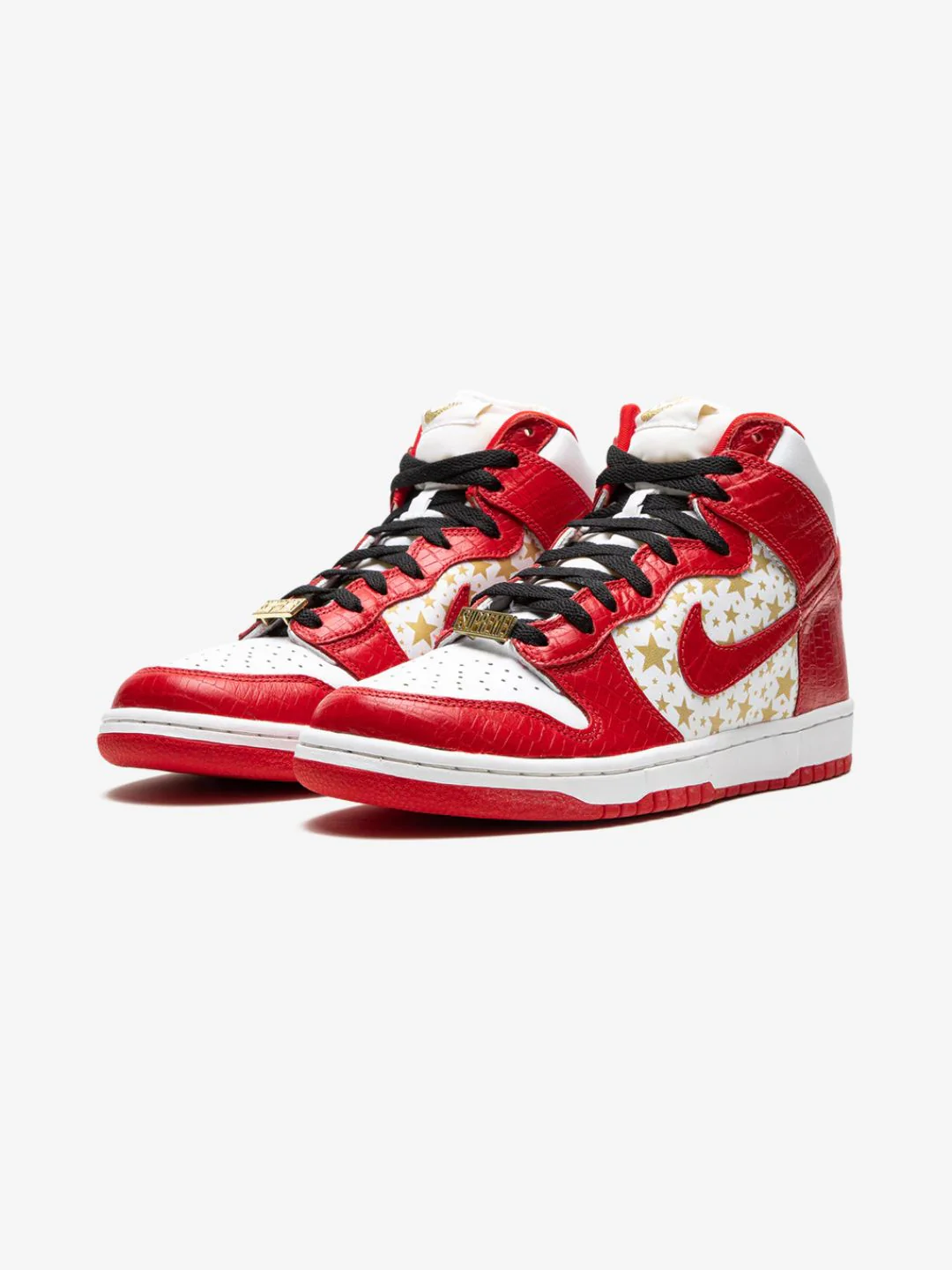 Nike Dunk High Pro SB Supreme Red Stars - Image 2