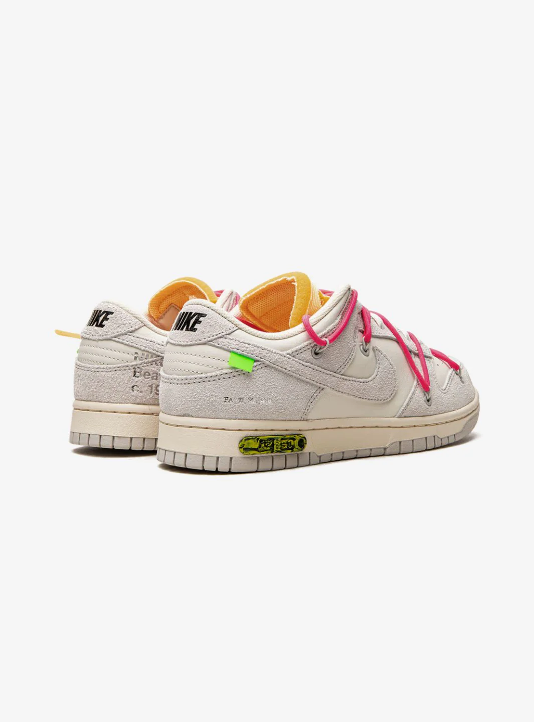 Nike Dunk Low Off-White Lot 17 - Image 3