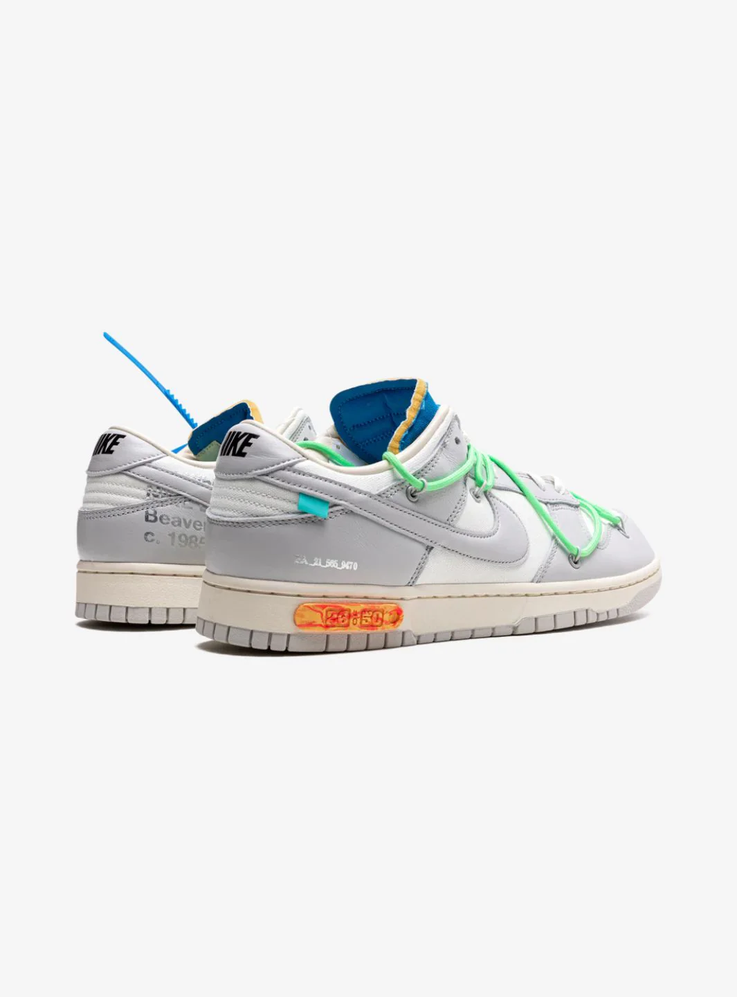 Nike Dunk Low Off-White Lot 26 - Image 3