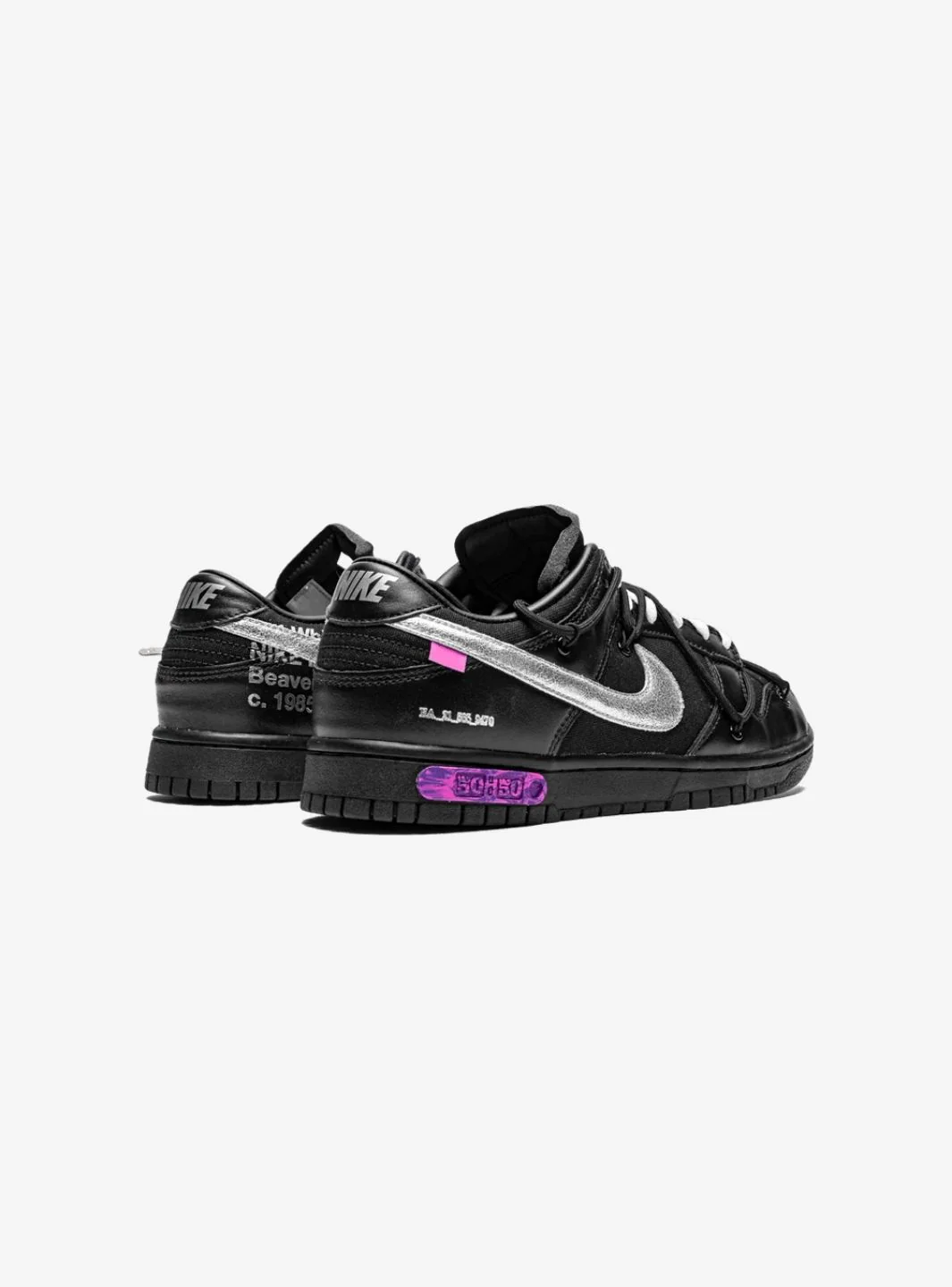 Nike Dunk Low Off-White Lot 50 - Image 3