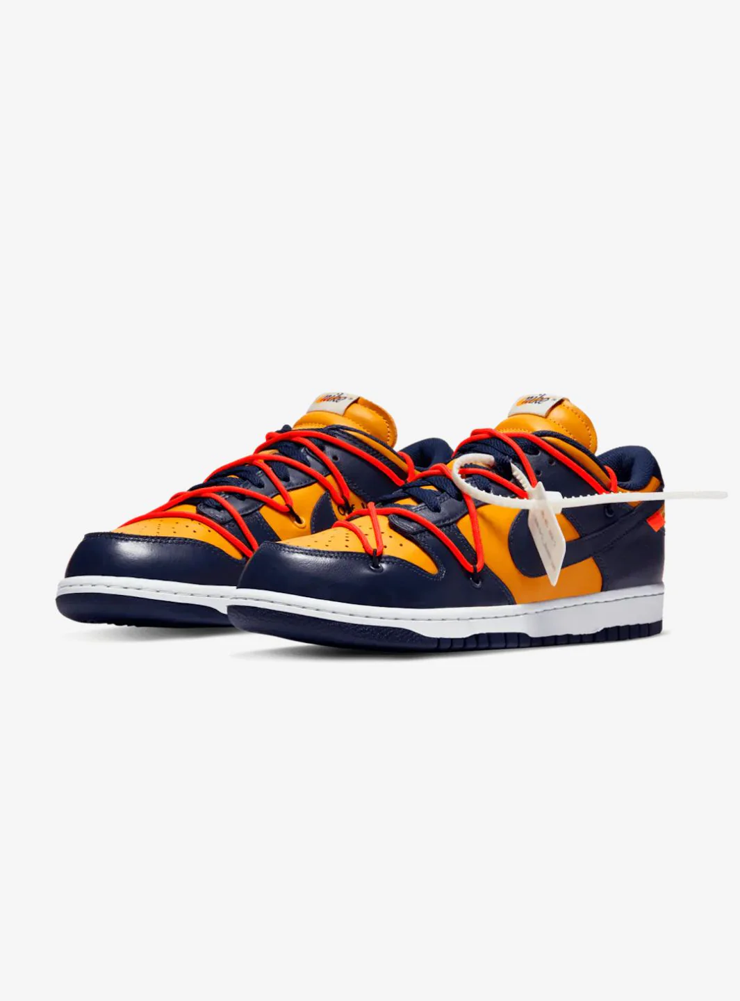 Nike Dunk Low Off-White University Gold - Image 2