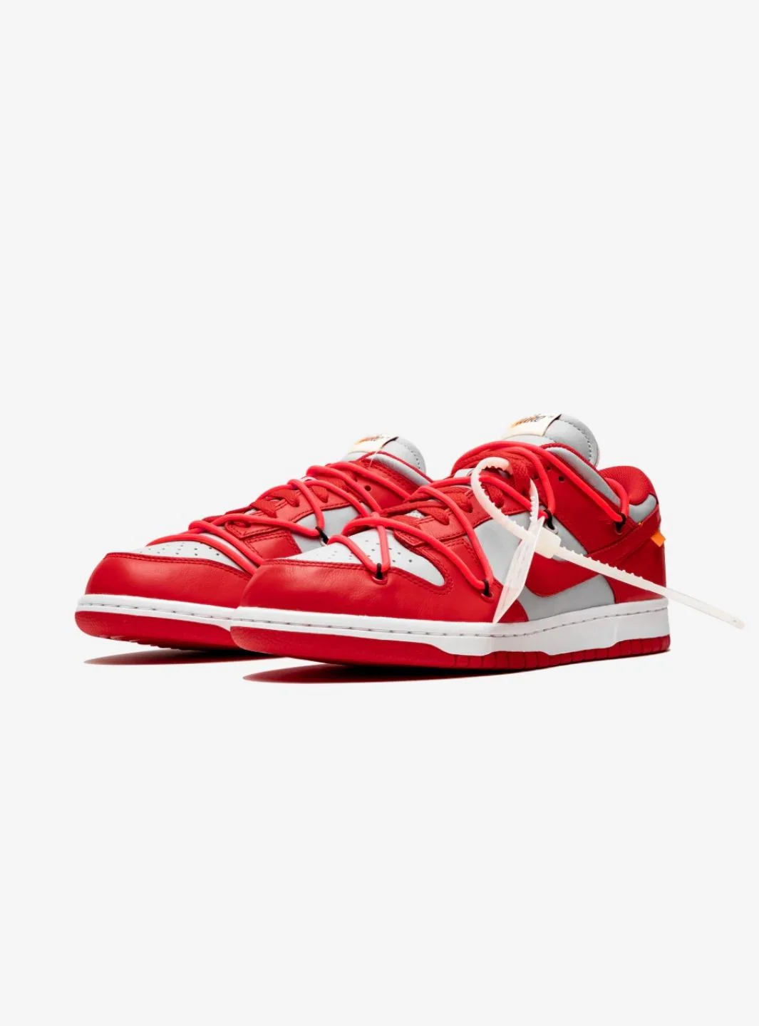 Nike Dunk Low Off-White University Red - Image 2