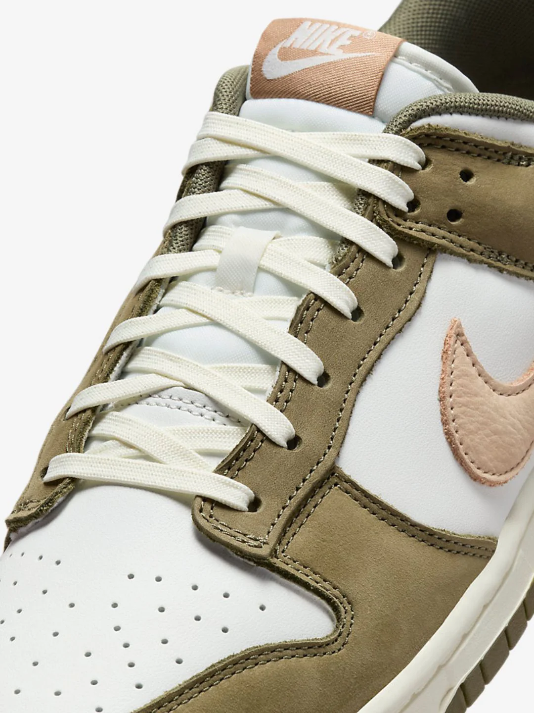 Nike Dunk Low Premium Medium Olive Hemp - Image 3