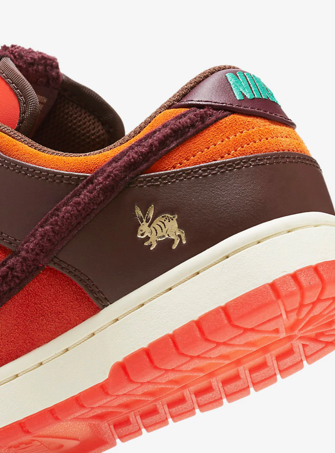 Nike Dunk Low Retro PRM Year of the Rabbit Light Crimson (2023) - Image 5