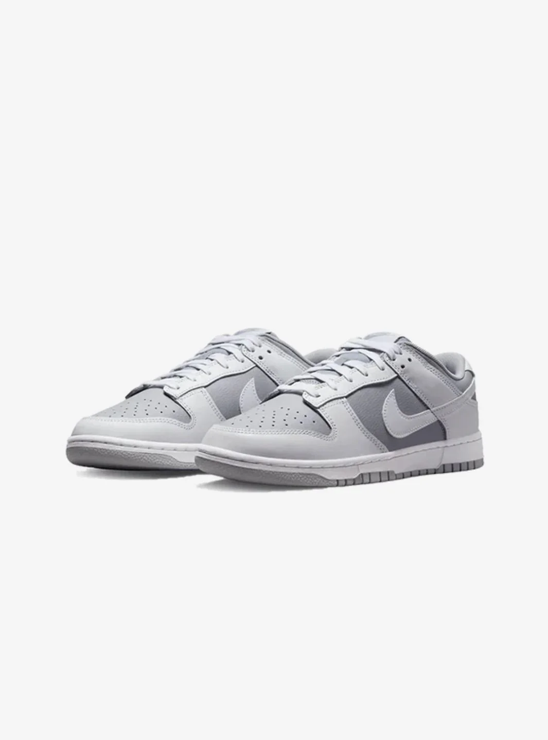 Nike Dunk Low Retro White Grey - Image 2