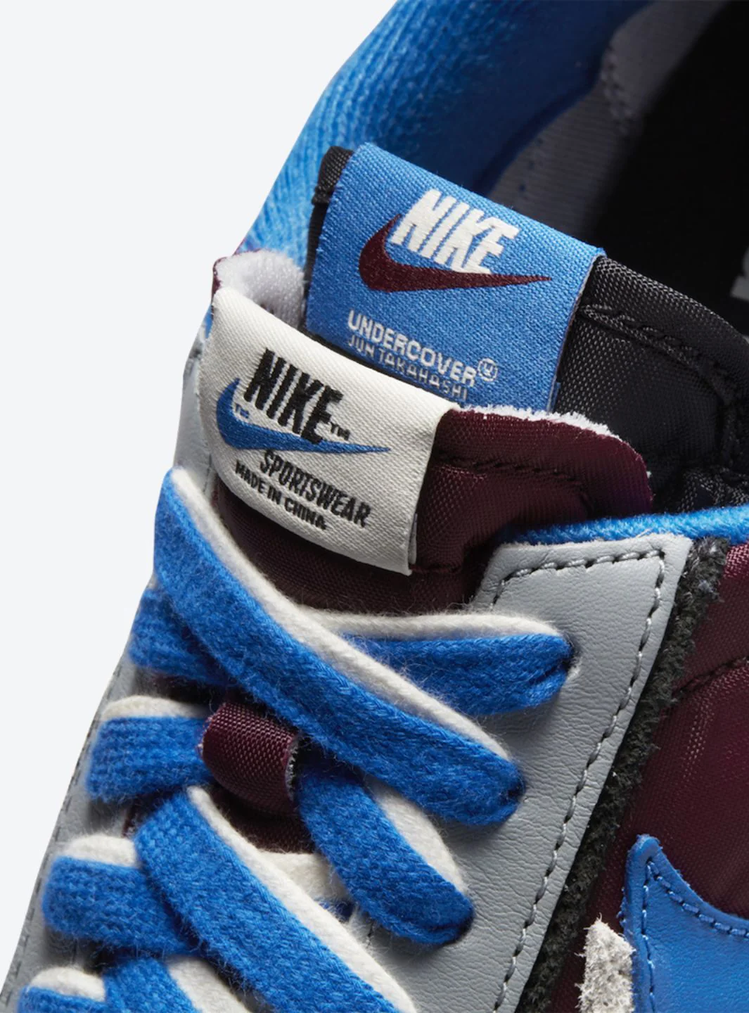 Nike LD Waffle Sacai Undercover Night Maroon Team Royal - Image 7