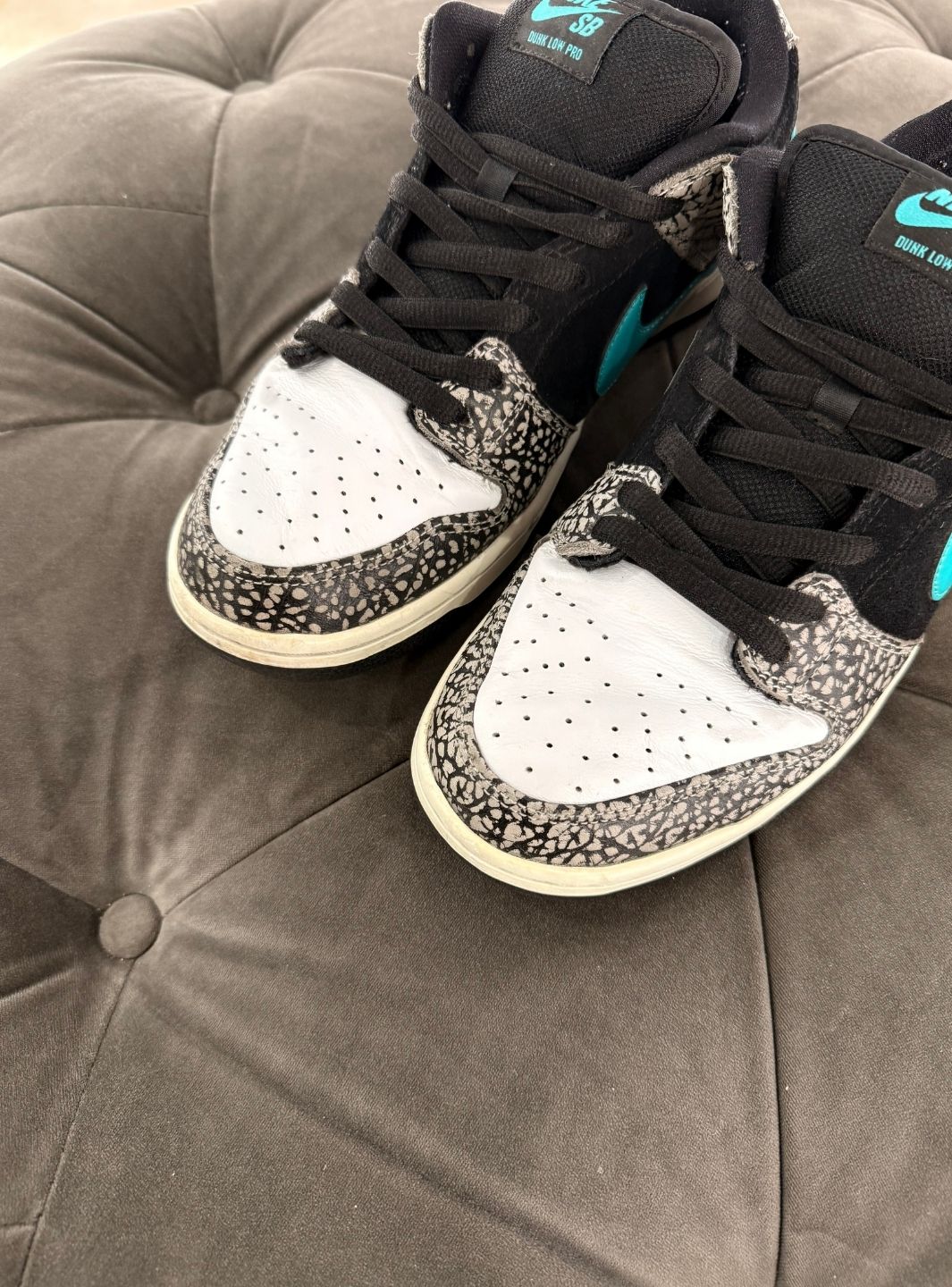 Nike SB Dunk Low atmos Elephant - Usato 7/10 - Image 9