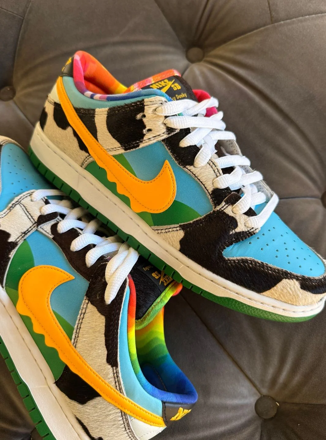 Nike SB Dunk Low Ben & Jerry's Chunky Dunky - Usato 9.5/10 - Image 12