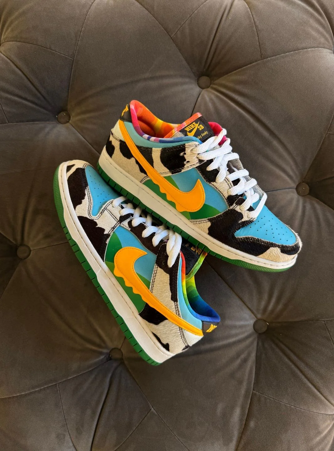 Nike SB Dunk Low Ben & Jerry's Chunky Dunky - Usato 9.5/10 - Image 2