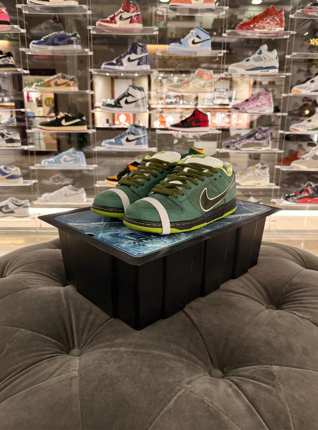 Nike SB Dunk Low Concepts Green Lobster (Special Box) - Usato 9/10 - Image 12