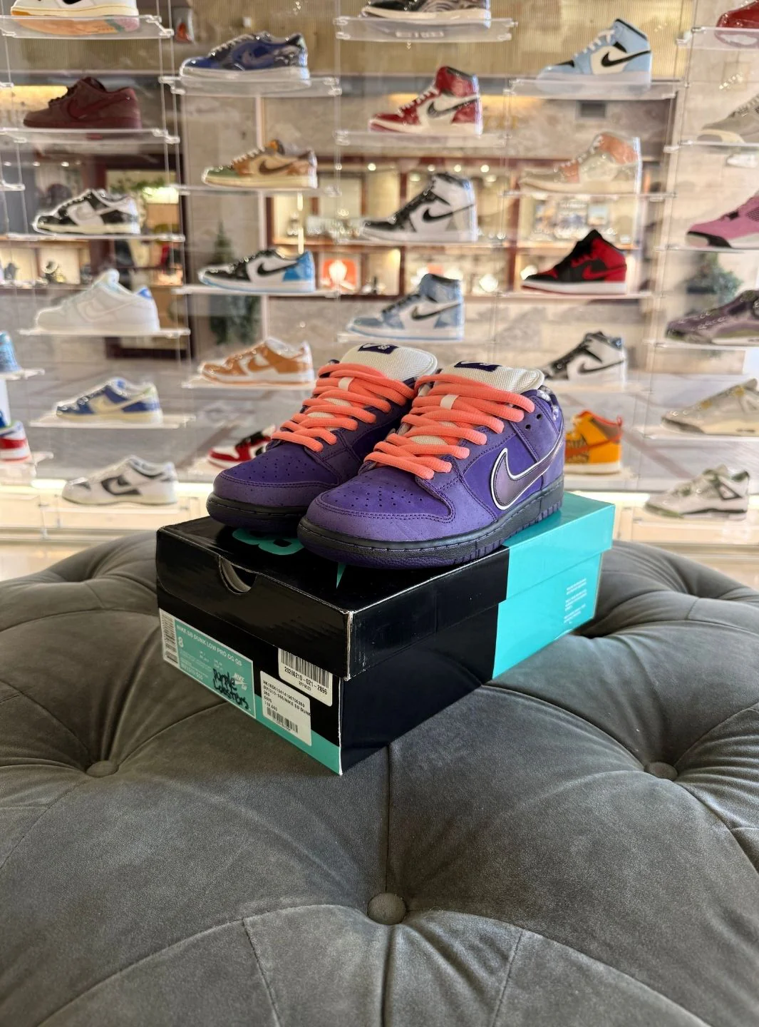 Nike SB Dunk Low Concepts Purple Lobster - Usato 9.5/10 - Image 15