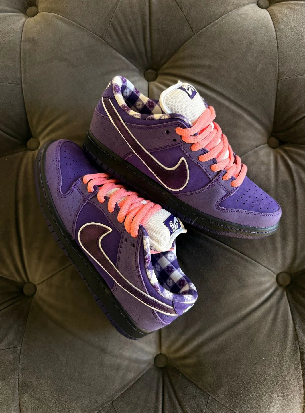 Nike SB Dunk Low Concepts Purple Lobster - Usato 9.5/10 - Image 2