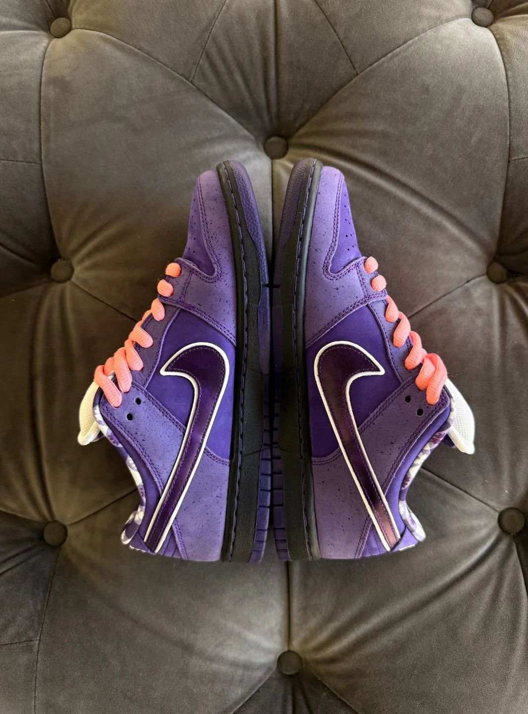 Nike SB Dunk Low Concepts Purple Lobster - Usato 9.5/10 - Image 5