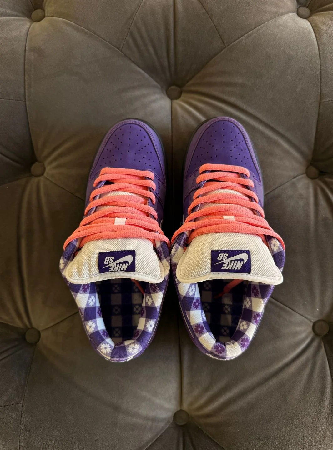 Nike SB Dunk Low Concepts Purple Lobster - Usato 9.5/10 - Image 6