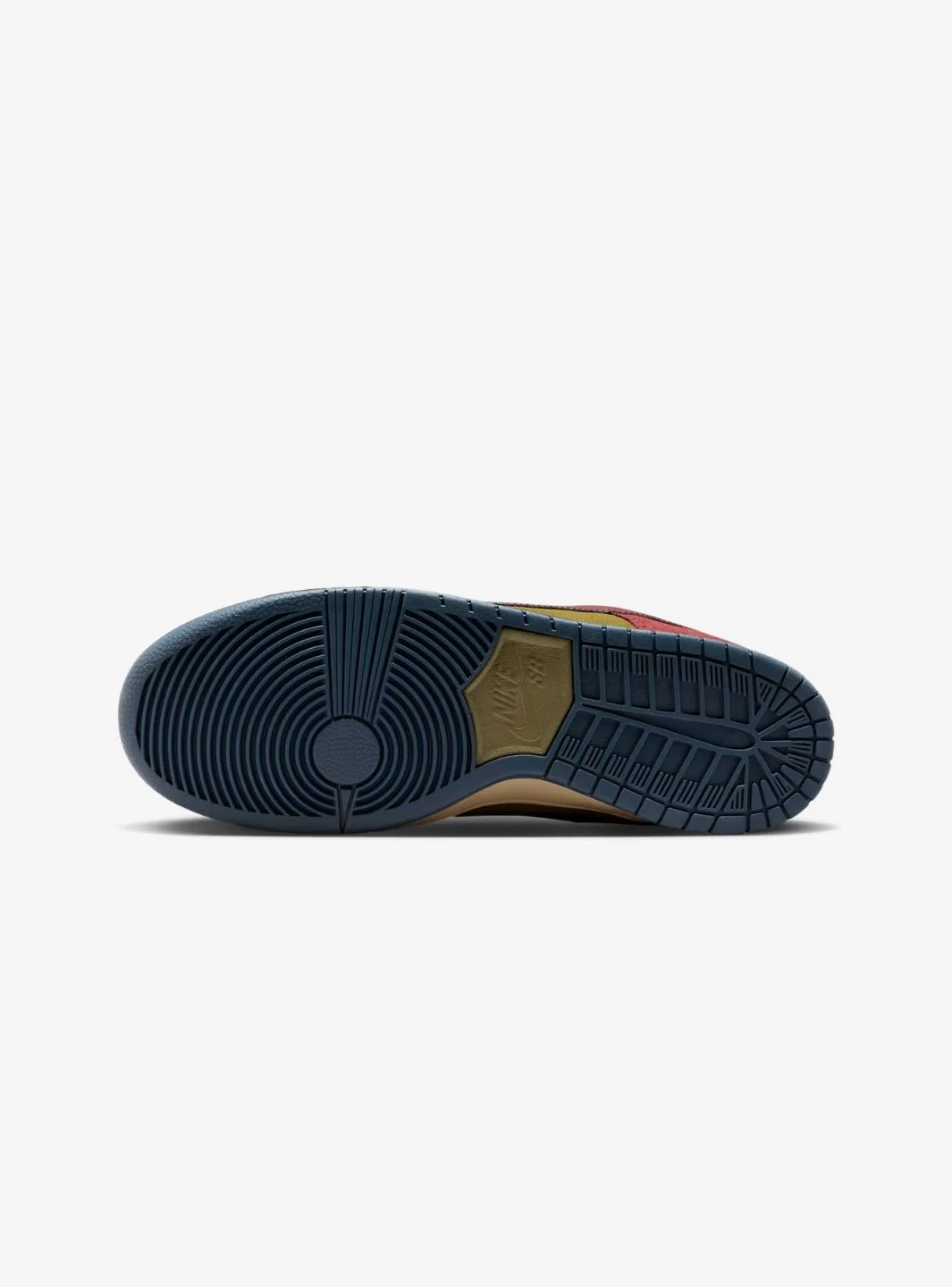 Nike SB Dunk Low Dark Team Red Olive Flak - Image 6