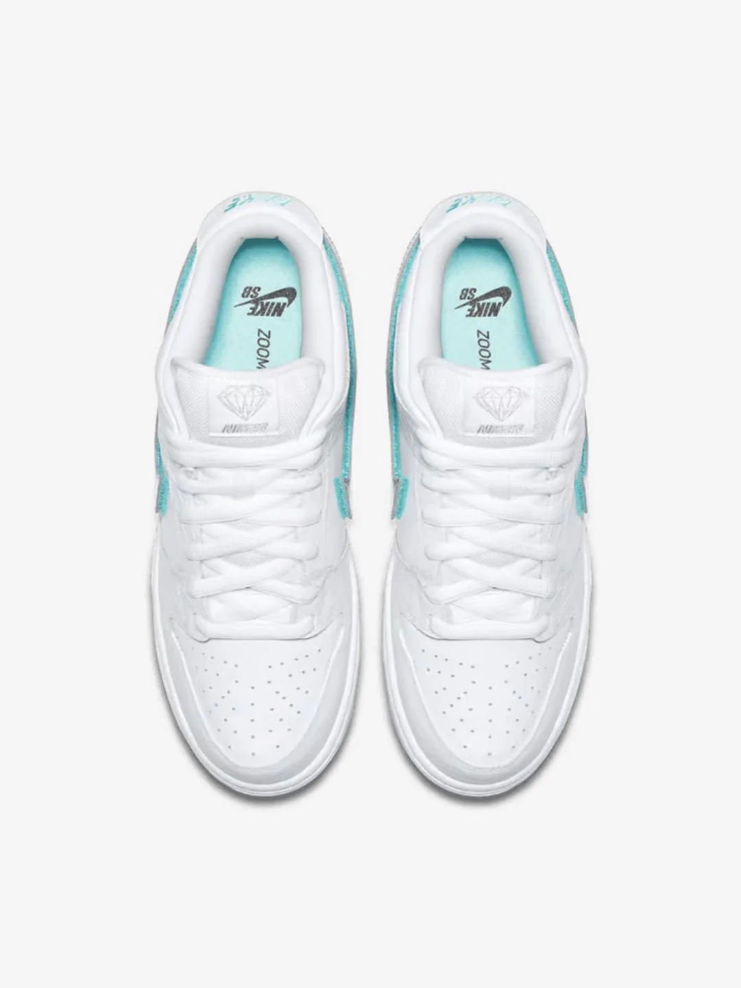 Nike SB Dunk Low Diamond Supply Co. White Diamond - Image 3