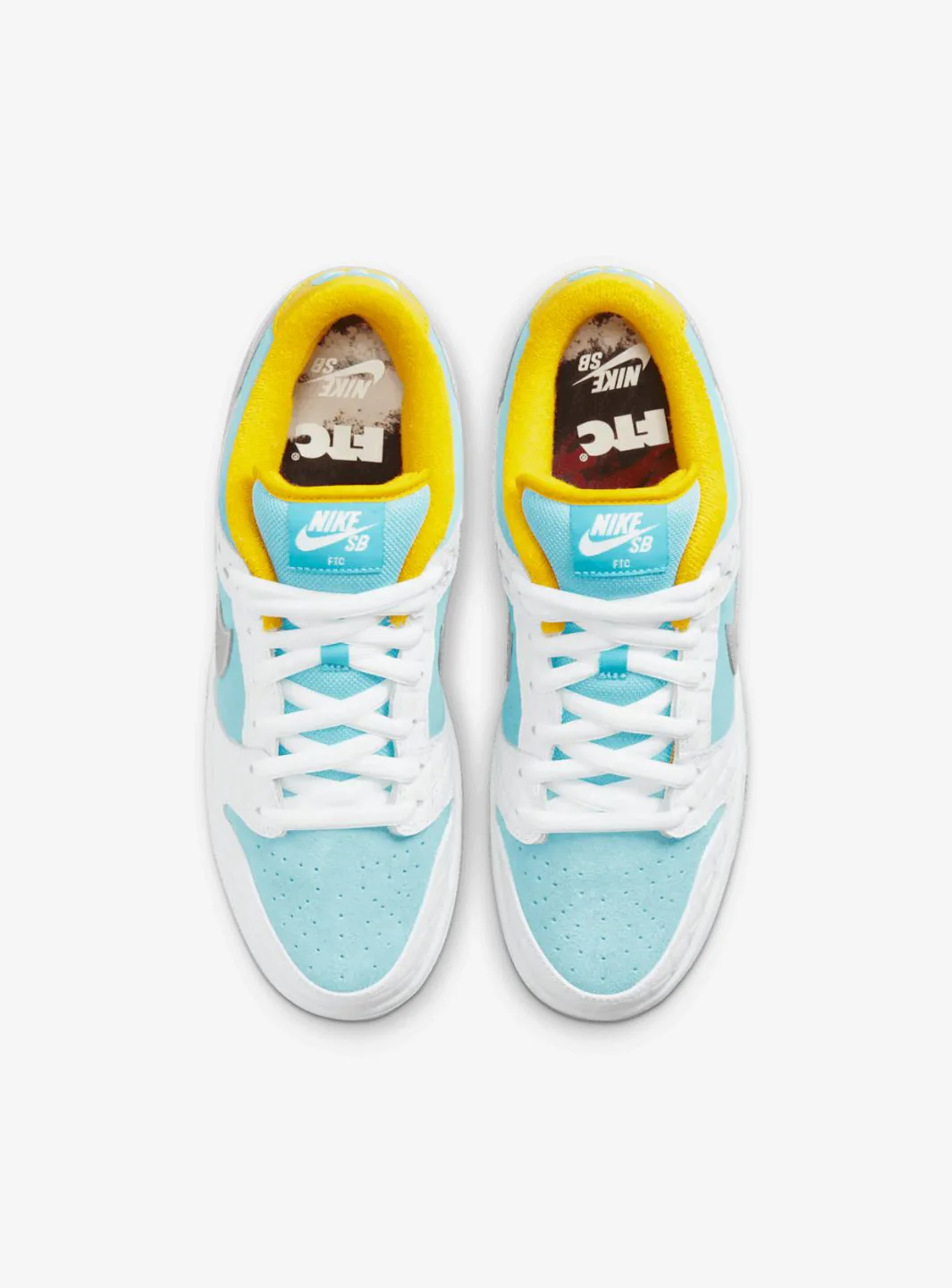 Nike SB Dunk Low Pro FTC Lagoon Pulse - Image 5
