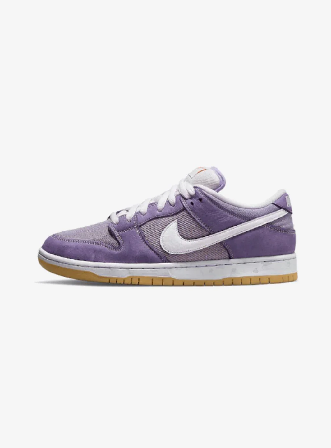 Nike SB Dunk Low Pro ISO Orange Label Unbleached Pack Lilac
