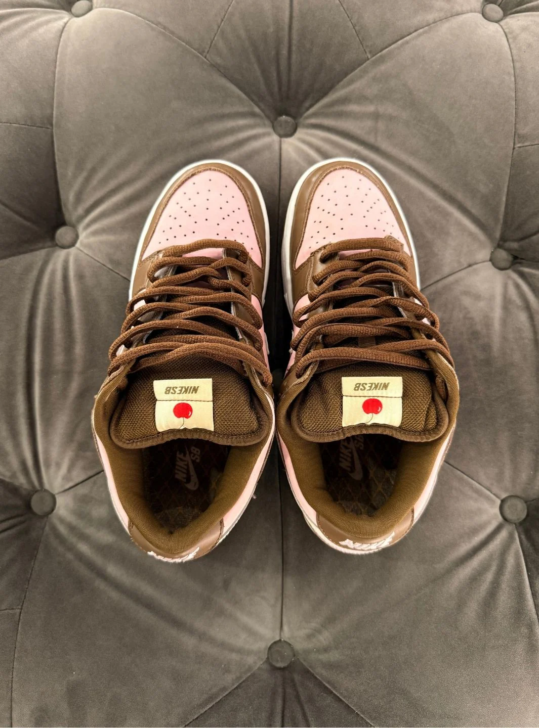 Nike SB Dunk Low Stussy Cherry - Usato 9/10 - Image 6